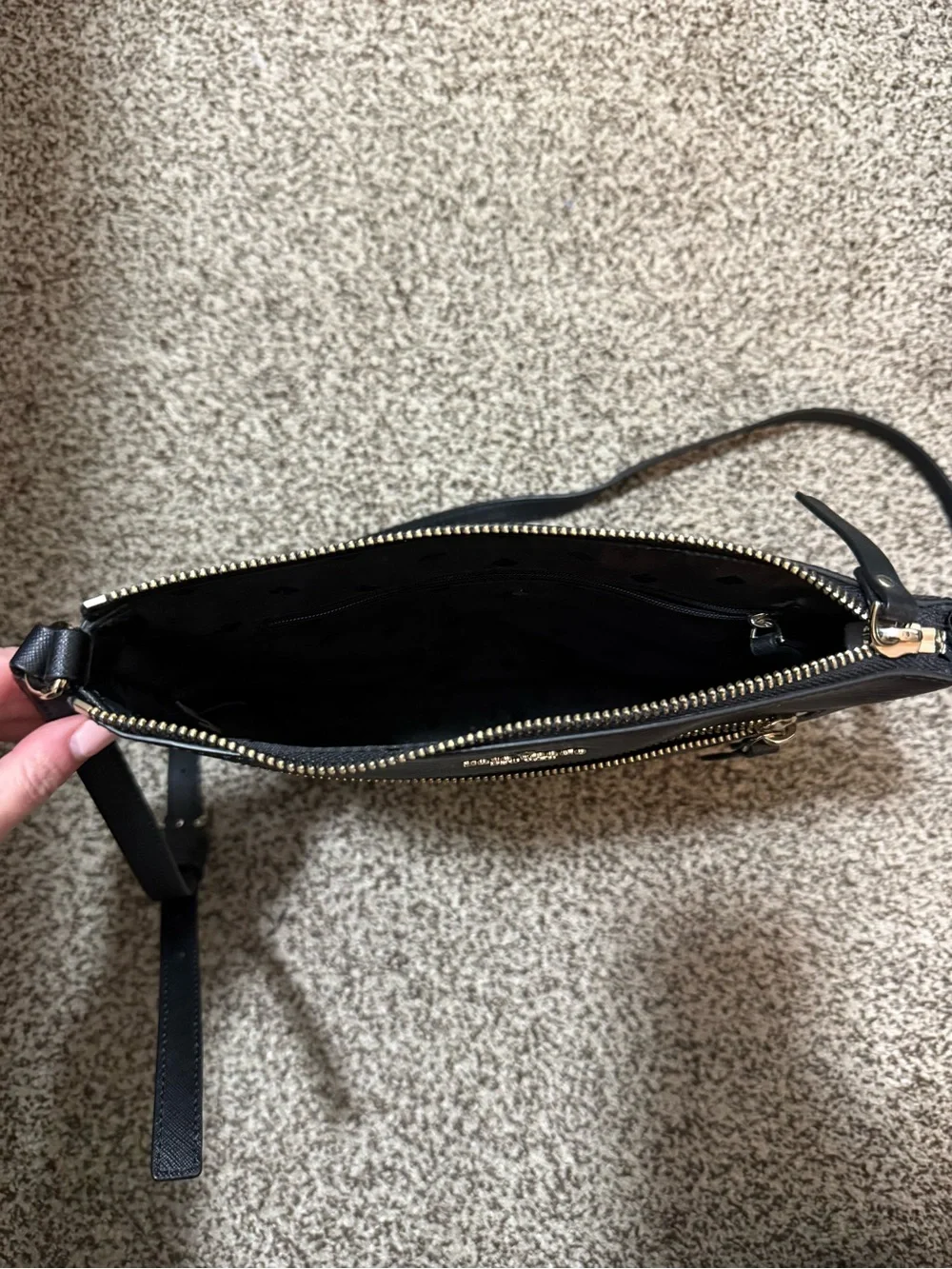 kate spade Black Crossbody Bag - Sleek Everyday Shoulder Purse - never used!